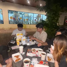 Makan bersama pengurus HIMSI